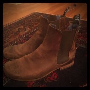 Women’s size 7.5 John Fluevog BBC boot brown CBC